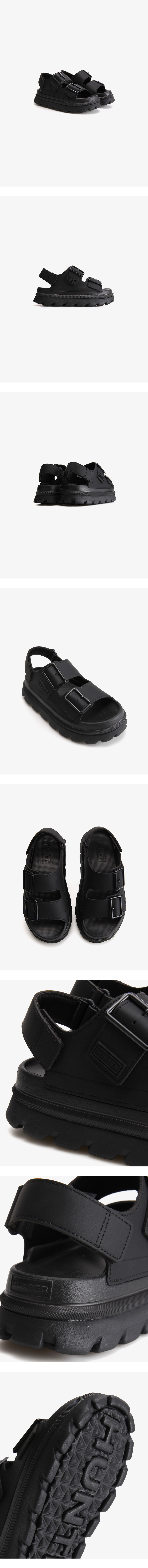 헌터코리아 - Women's Light Algae Foam Buckle Platform Sandal